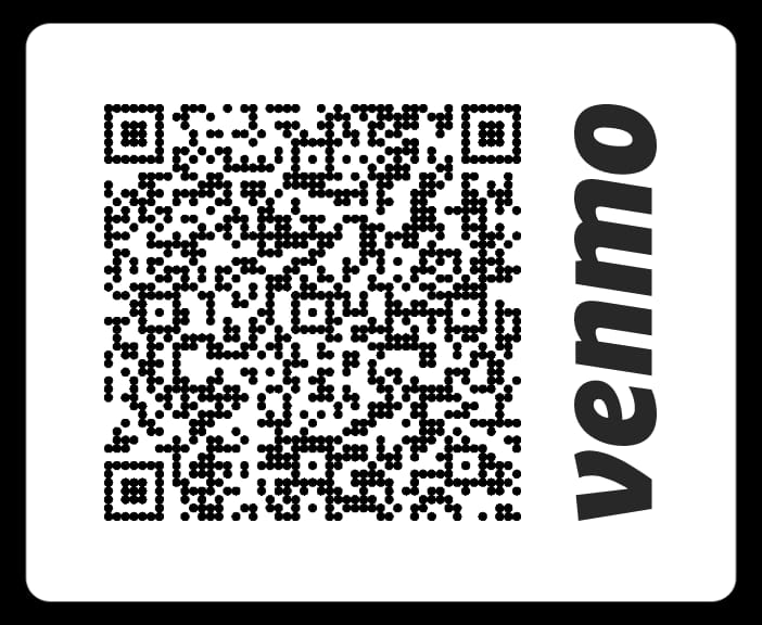 Donate Venmo QR Code